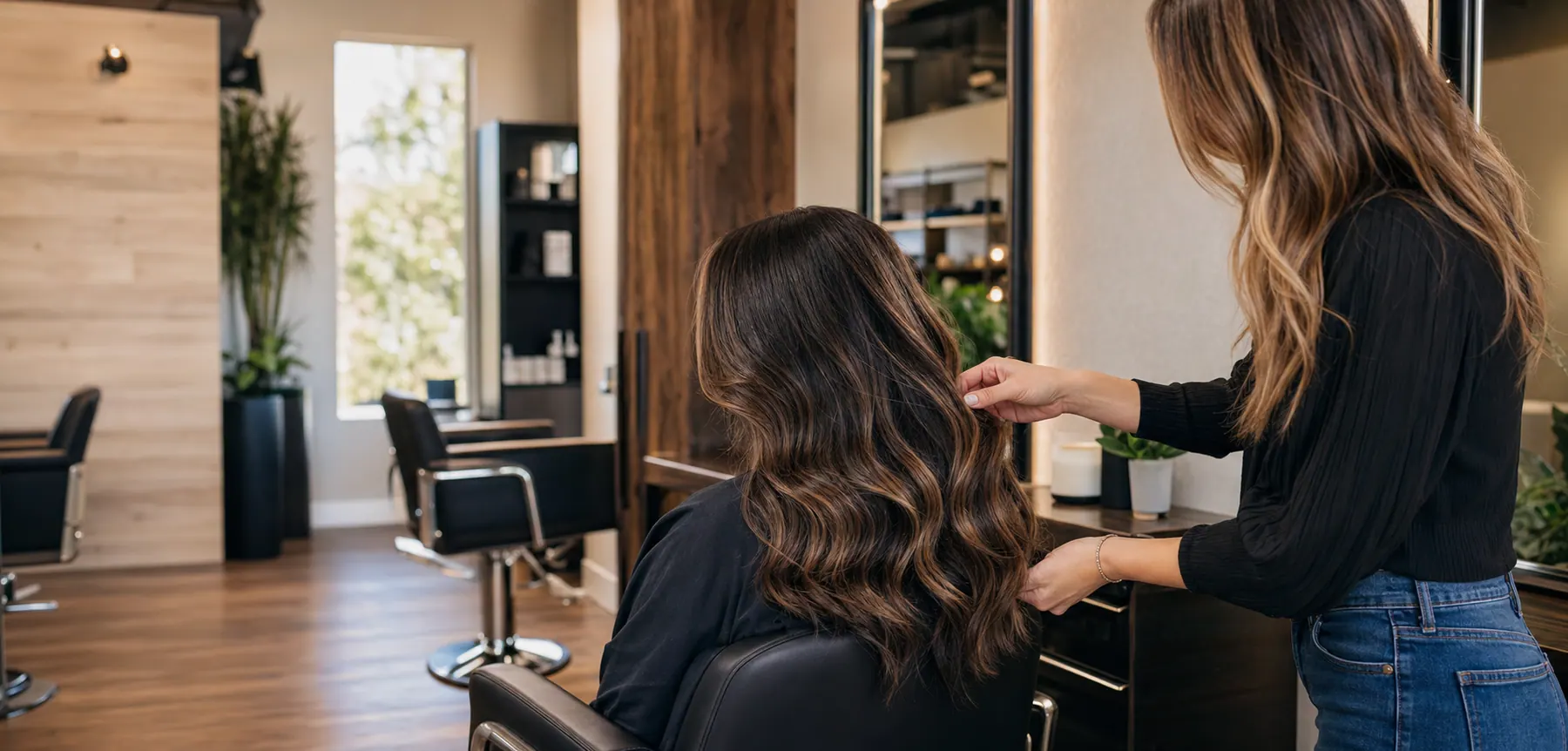 Hair Code salon styling in Highlands Ranch