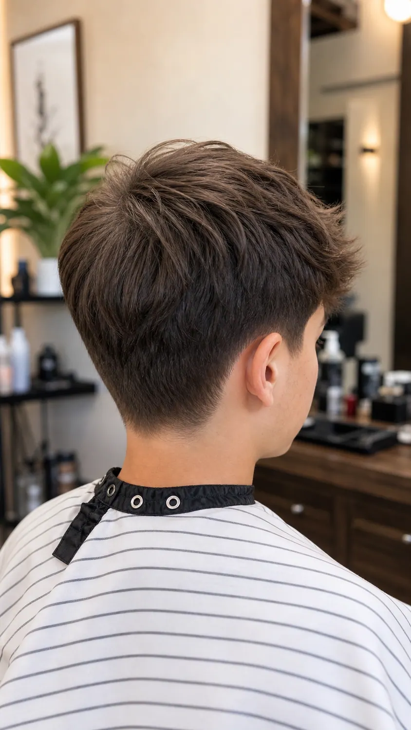 Children's haircut result at Hair Code in Highlands Ranch
